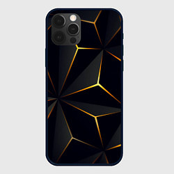 Чехол iPhone 12 Pro Hexagon Line Smart