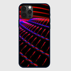 Чехол iPhone 12 Pro Geometry neon texture