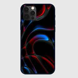 Чехол iPhone 12 Pro Neon colors drops of liquid