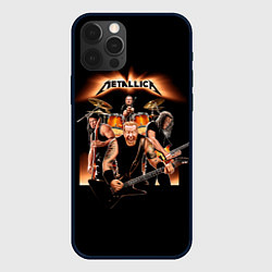 Чехол iPhone 12 Pro Metallica - метал-группа