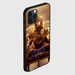 Чехол для iPhone 12 Pro PUBG фараоны, цвет: 3D-черный — фото 2
