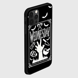 Чехол для iPhone 12 Pro Wednesday - thing, цвет: 3D-черный — фото 2