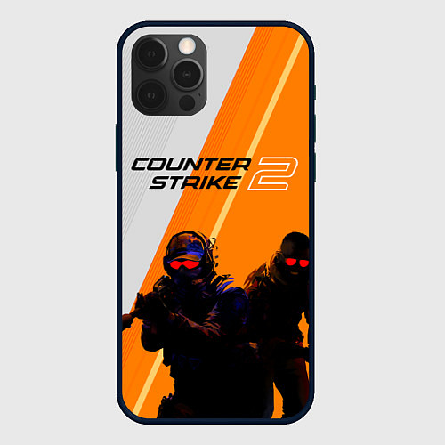 Чехол iPhone 12 Pro Сounter strike 2 / 3D-Черный – фото 1