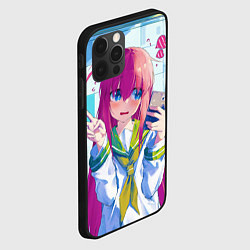 Чехол для iPhone 12 Pro Хитори Гото, цвет: 3D-черный — фото 2