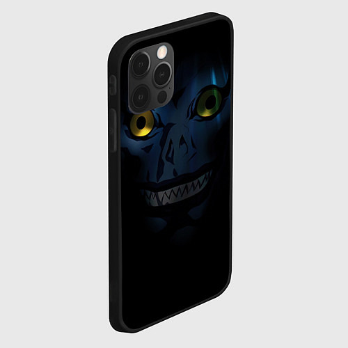 Чехол iPhone 12 Pro Рюк - God of Death / 3D-Черный – фото 2