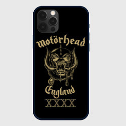 Чехол для iPhone 12 Pro Motorhead England, цвет: 3D-черный