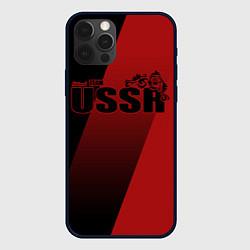 Чехол для iPhone 12 Pro USSR team, цвет: 3D-черный
