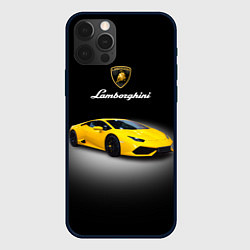 Чехол iPhone 12 Pro Спорткар Lamborghini Aventador