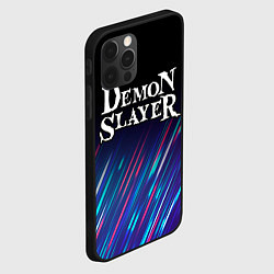 Чехол для iPhone 12 Pro Demon Slayer stream, цвет: 3D-черный — фото 2