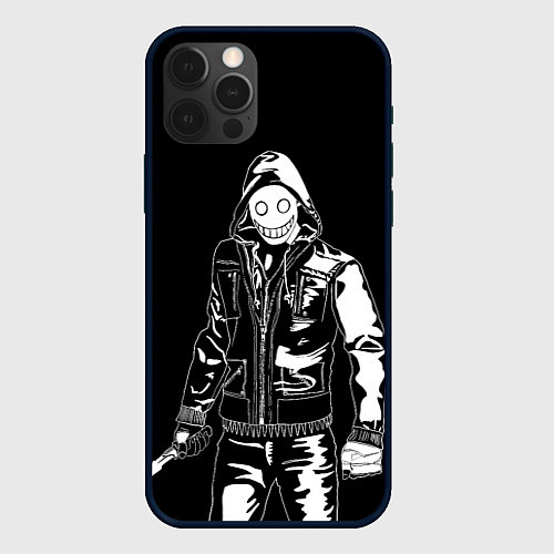 Чехол iPhone 12 Pro Dead by daylight - Легион / 3D-Черный – фото 1