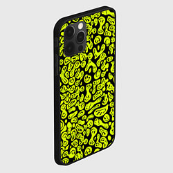 Чехол для iPhone 12 Pro Toxic smile, цвет: 3D-черный — фото 2