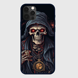Чехол для iPhone 12 Pro Смерть: арт нейросети, цвет: 3D-черный
