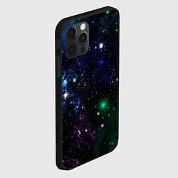 Чехол для iPhone 12 Pro Космос Звёздное небо, цвет: 3D-черный — фото 2