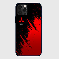 Чехол iPhone 12 Pro Mitsubishi red - red sport