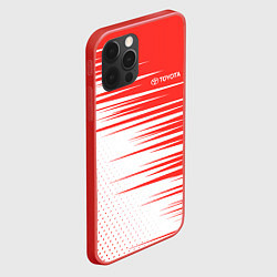 Чехол для iPhone 12 Pro Toyota sign, цвет: 3D-красный — фото 2