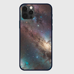 Чехол для iPhone 12 Pro Бескрайняя Вселенная, цвет: 3D-черный