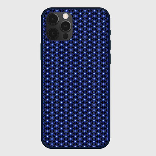 Чехол iPhone 12 Pro Ясна3 - Цветок жизни мал / 3D-Черный – фото 1