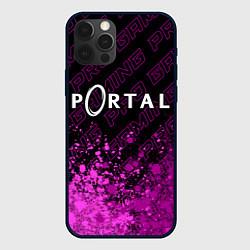 Чехол для iPhone 12 Pro Portal pro gaming: символ сверху, цвет: 3D-черный