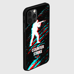 Чехол для iPhone 12 Pro Counter Strike в стиле glitch и баги графики на те, цвет: 3D-черный — фото 2