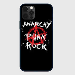 Чехол iPhone 12 Pro Анархия - панк рок