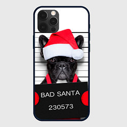 Чехол для iPhone 12 Pro Собака арестована, цвет: 3D-черный