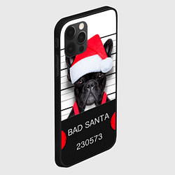 Чехол для iPhone 12 Pro Собака арестована, цвет: 3D-черный — фото 2