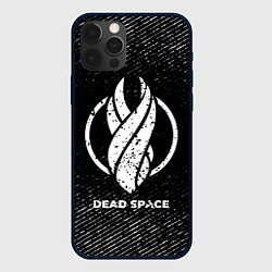 Чехол для iPhone 12 Pro Dead Space с потертостями на темном фоне, цвет: 3D-черный