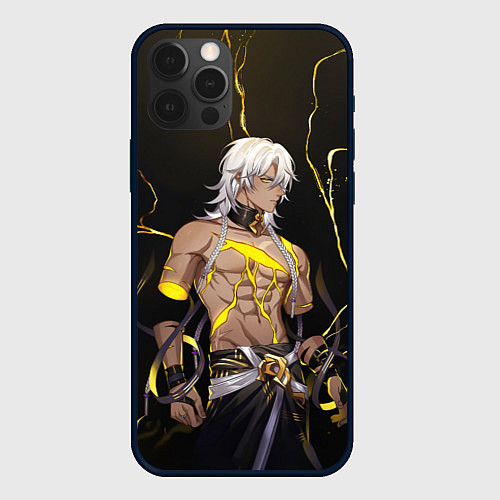Чехол iPhone 12 Pro Nanook Honkai / 3D-Черный – фото 1
