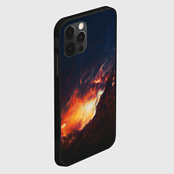 Чехол для iPhone 12 Pro Взрыв галактики, цвет: 3D-черный — фото 2