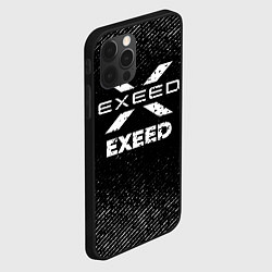 Чехол для iPhone 12 Pro Exeed с потертостями на темном фоне, цвет: 3D-черный — фото 2