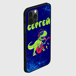 Чехол для iPhone 12 Pro Сергей рокозавр, цвет: 3D-черный — фото 2