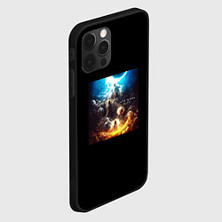 Чехол для iPhone 12 Pro Джизус - дух мира, цвет: 3D-черный — фото 2