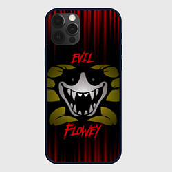 Чехол для iPhone 12 Pro Undertale - evil flowey, цвет: 3D-черный