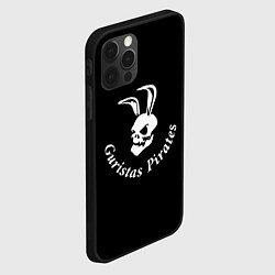Чехол для iPhone 12 Pro Guristas pirates black, цвет: 3D-черный — фото 2