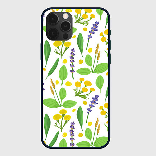 Чехол iPhone 12 Pro Запах весны / 3D-Черный – фото 1