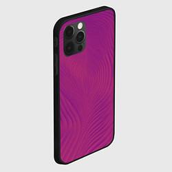 Чехол для iPhone 12 Pro Фантазия в пурпурном, цвет: 3D-черный — фото 2