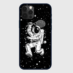 Чехол iPhone 12 Pro Space tennis - astronaut