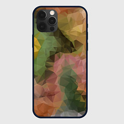 Чехол для iPhone 12 Pro Абстрактный узорчик, цвет: 3D-черный