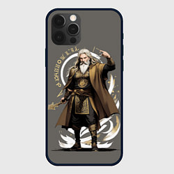 Чехол для iPhone 12 Pro Бог Odin - мифы древних славян, цвет: 3D-черный