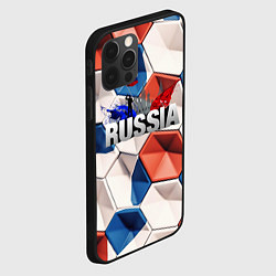 Чехол для iPhone 12 Pro Плиты Россия, цвет: 3D-черный — фото 2