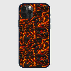 Чехол iPhone 12 Pro Огненная лава
