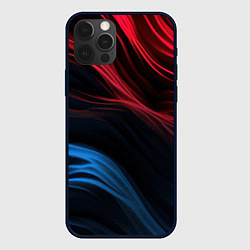 Чехол iPhone 12 Pro Blue red black