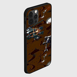 Чехол для iPhone 12 Pro Battletech-Робот, цвет: 3D-черный — фото 2
