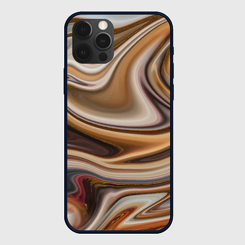 Чехол iPhone 12 Pro Chocolate fantasy / 3D-Черный – фото 1