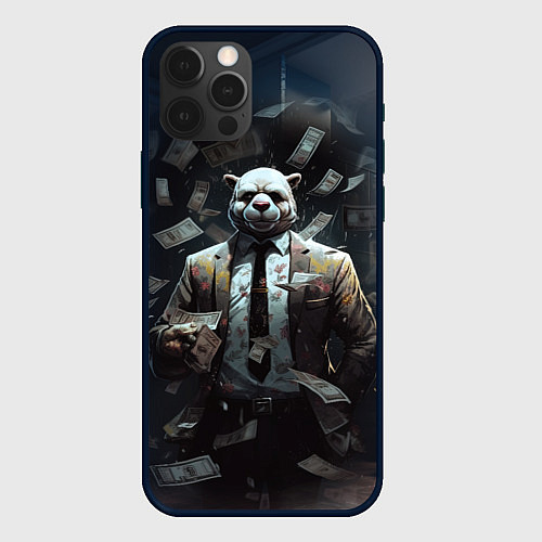 Чехол iPhone 12 Pro Payday 3 animal mask / 3D-Черный – фото 1