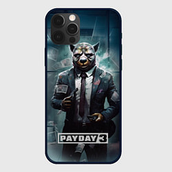 Чехол для iPhone 12 Pro Pay day 3 bulldog, цвет: 3D-черный