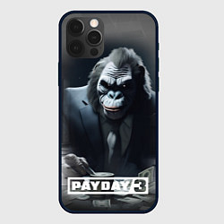 Чехол для iPhone 12 Pro Payday 3 big gorilla, цвет: 3D-черный