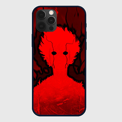 Чехол iPhone 12 Pro Mob Psycho 100 Rage / 3D-Черный – фото 1