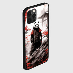 Чехол для iPhone 12 Pro Panda samurai, цвет: 3D-черный — фото 2