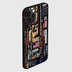 Чехол для iPhone 12 Pro Поп арт сити, цвет: 3D-черный — фото 2